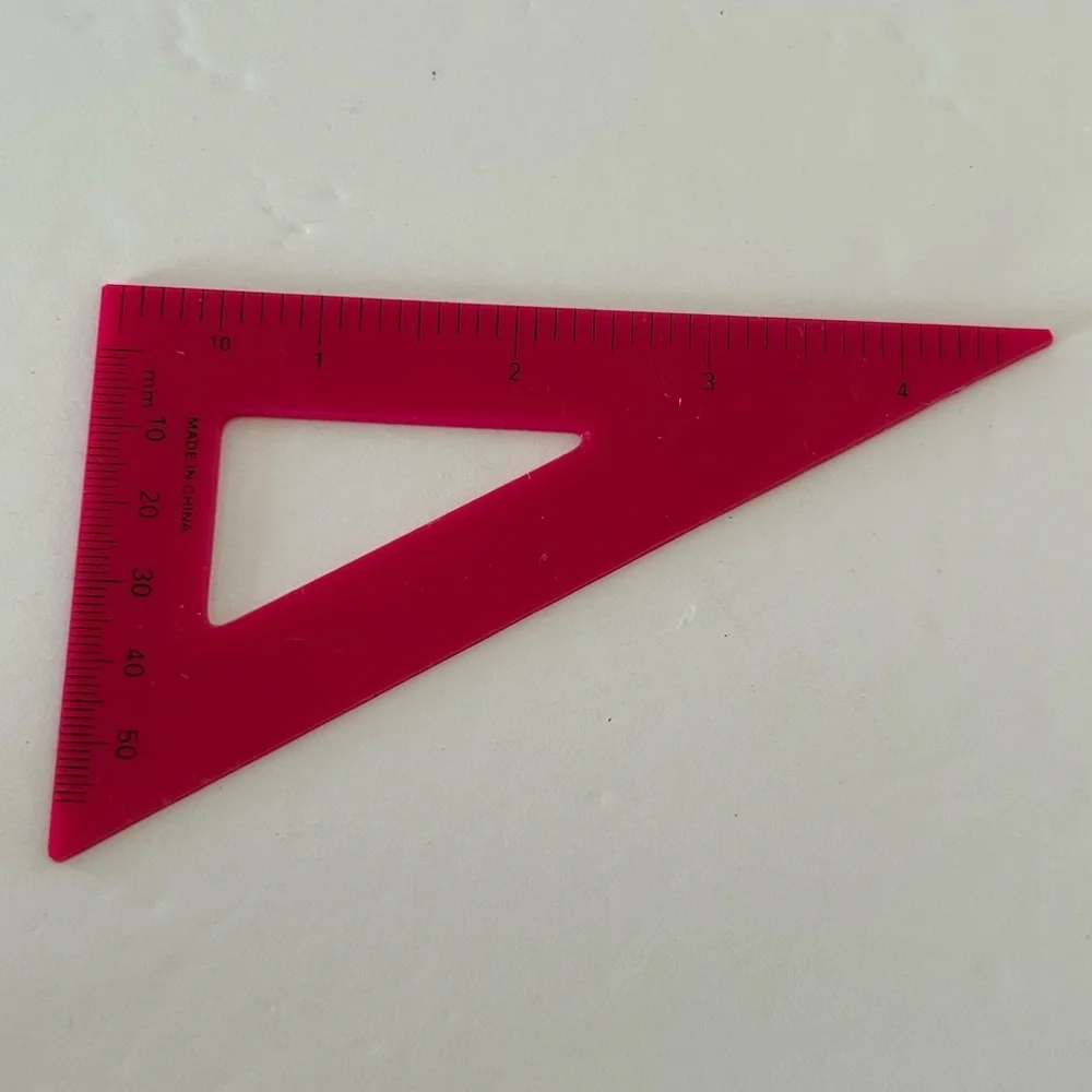 🦋 5/$25 - Miscellaneous School Supplies: Geometry Rulers and VTG Staple Removers